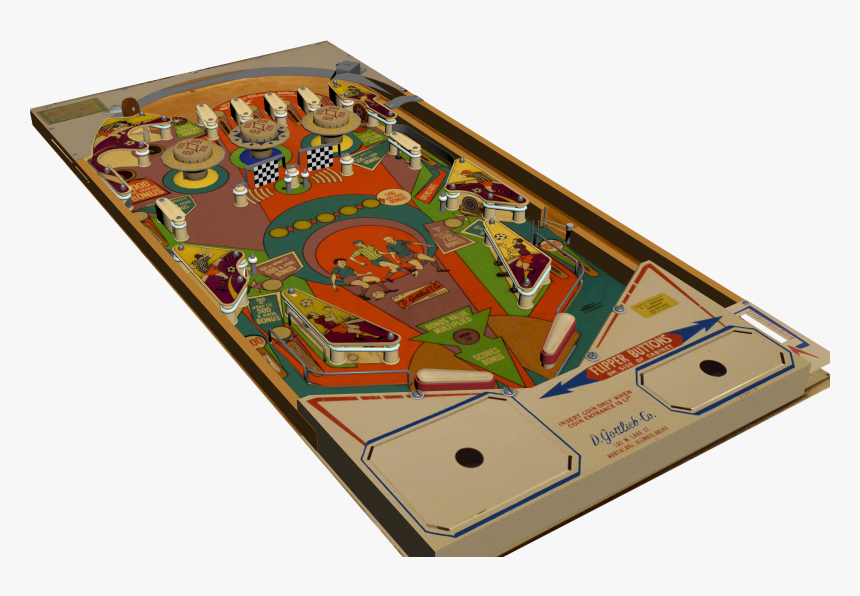 Transparent Pinball Png - Pinball 3d Model, Png Download, Free Download