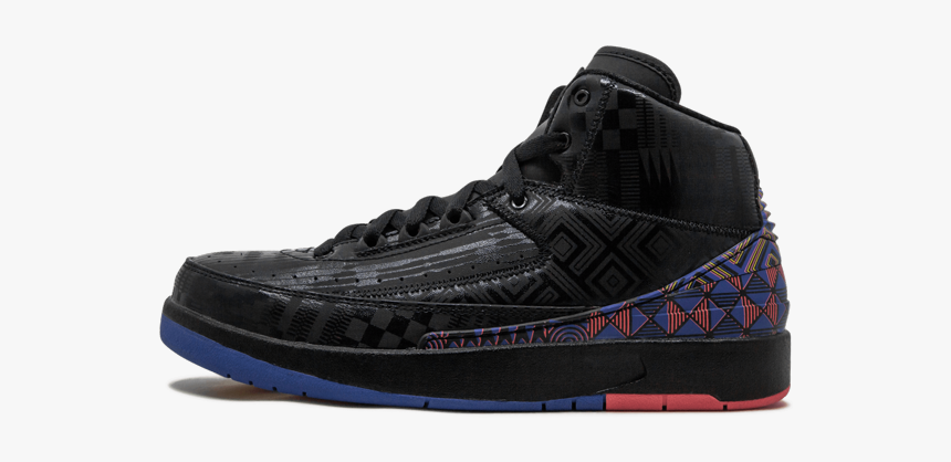 Air Jordan 2 Retro Bhm "black History Month - Sneakers, HD Png Download, Free Download