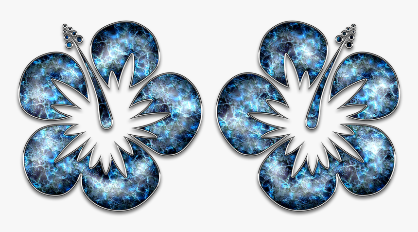 Decor Ornament Blue Free Photo - Earrings, HD Png Download, Free Download
