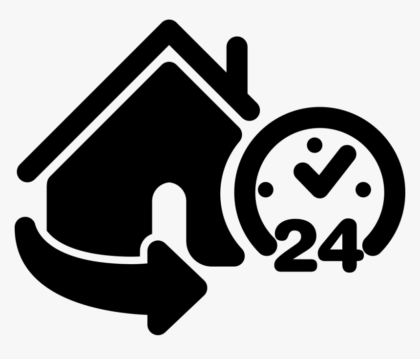 24 Hours Home Service - Home Service Icon, HD Png Download, Free Download