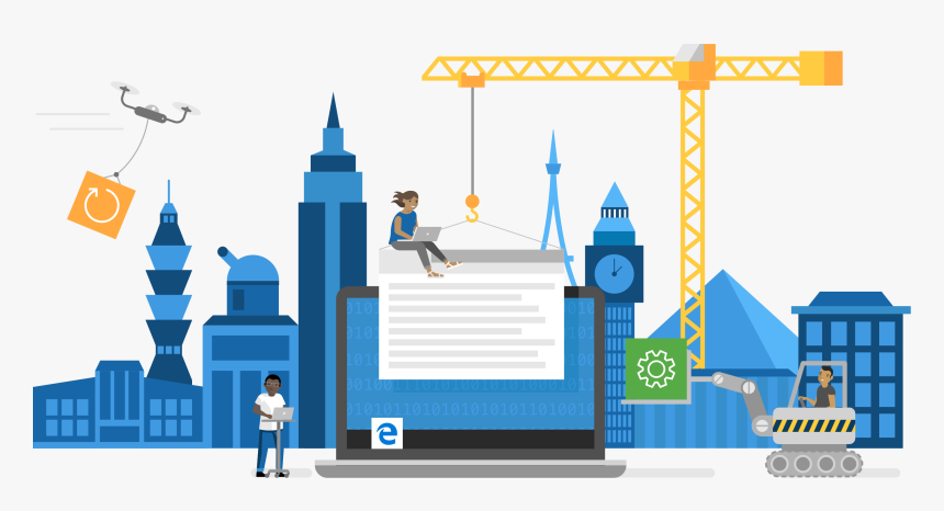 Microsoft Under Construction, HD Png Download, Free Download