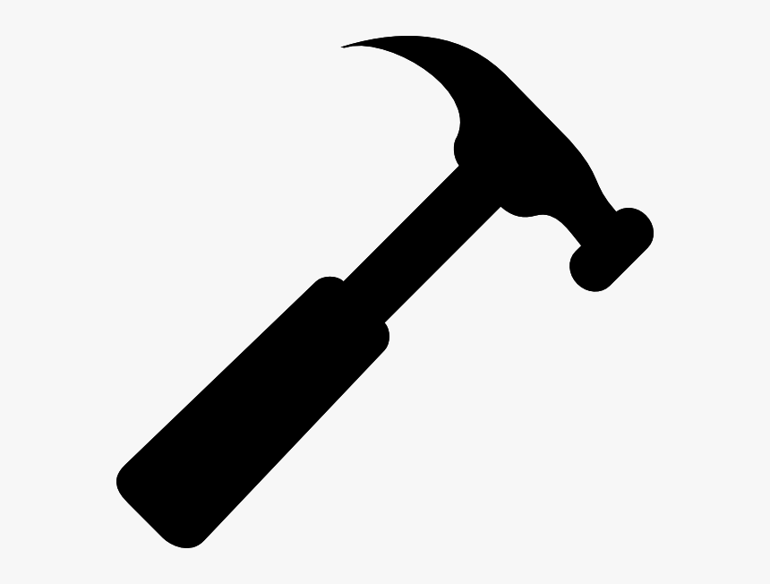 Svg Icon Hammer - Hammer Clipart Transparent Background, HD Png Download, Free Download