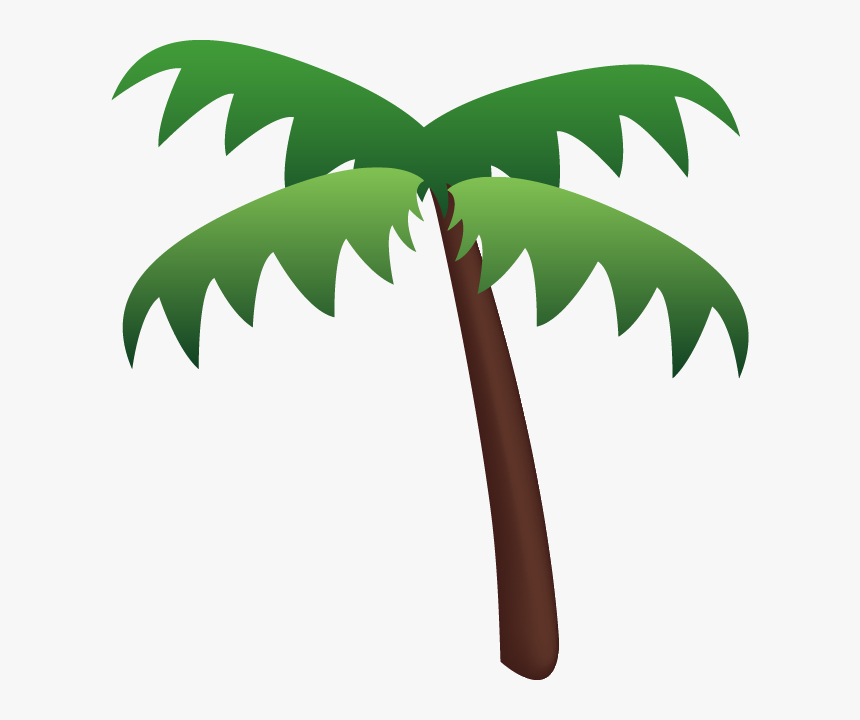Palm Tree Emoji Png, Transparent Png, Free Download