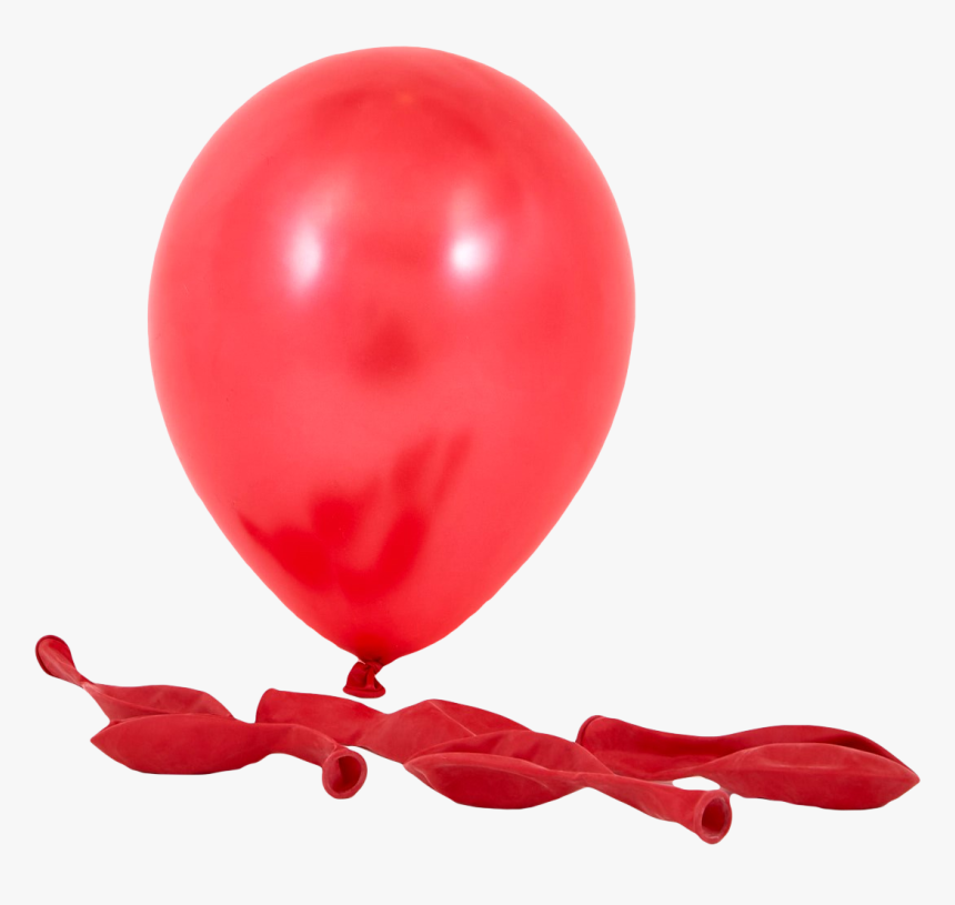 Red Metallic Latex Balloons, HD Png Download, Free Download