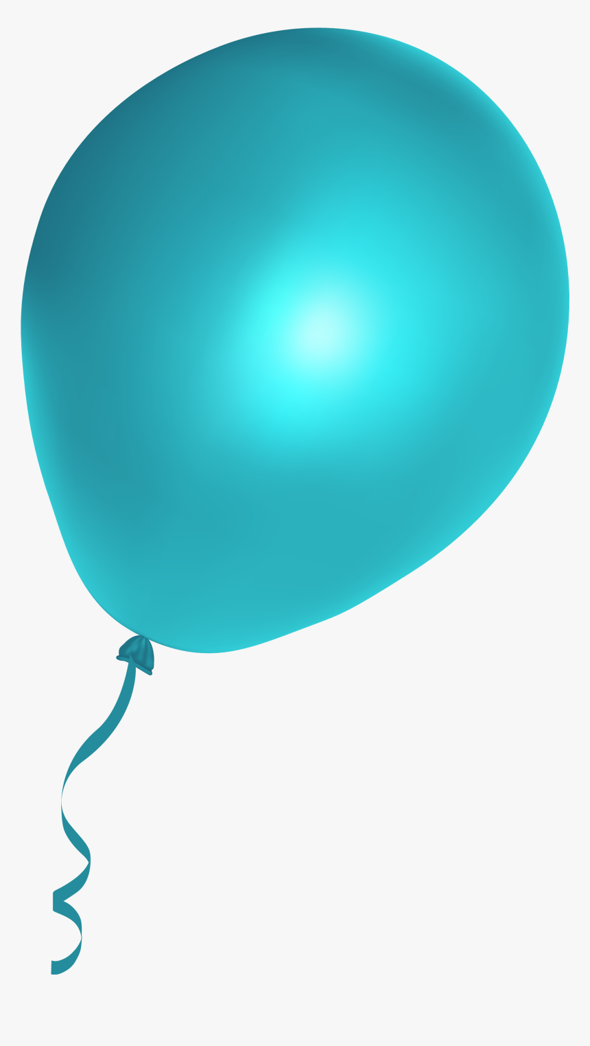 Cyan Balloon Png Image - Png Format Png Transparent Balloon Png, Png Download, Free Download