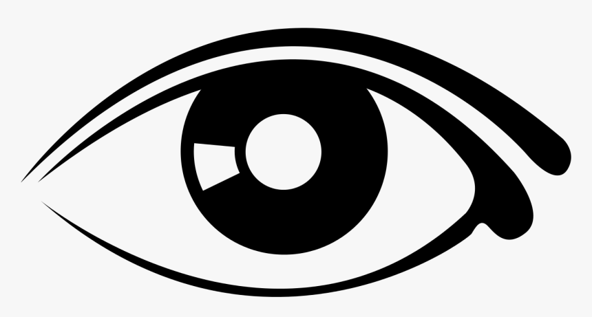 Eye Clipart Black And White, HD Png Download, Free Download