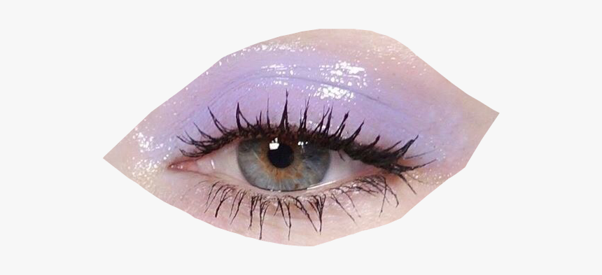 #eyepng #purplefiller #filler #moodboard #moodboardpng - Weird Eye Makeup, Transparent Png, Free Download