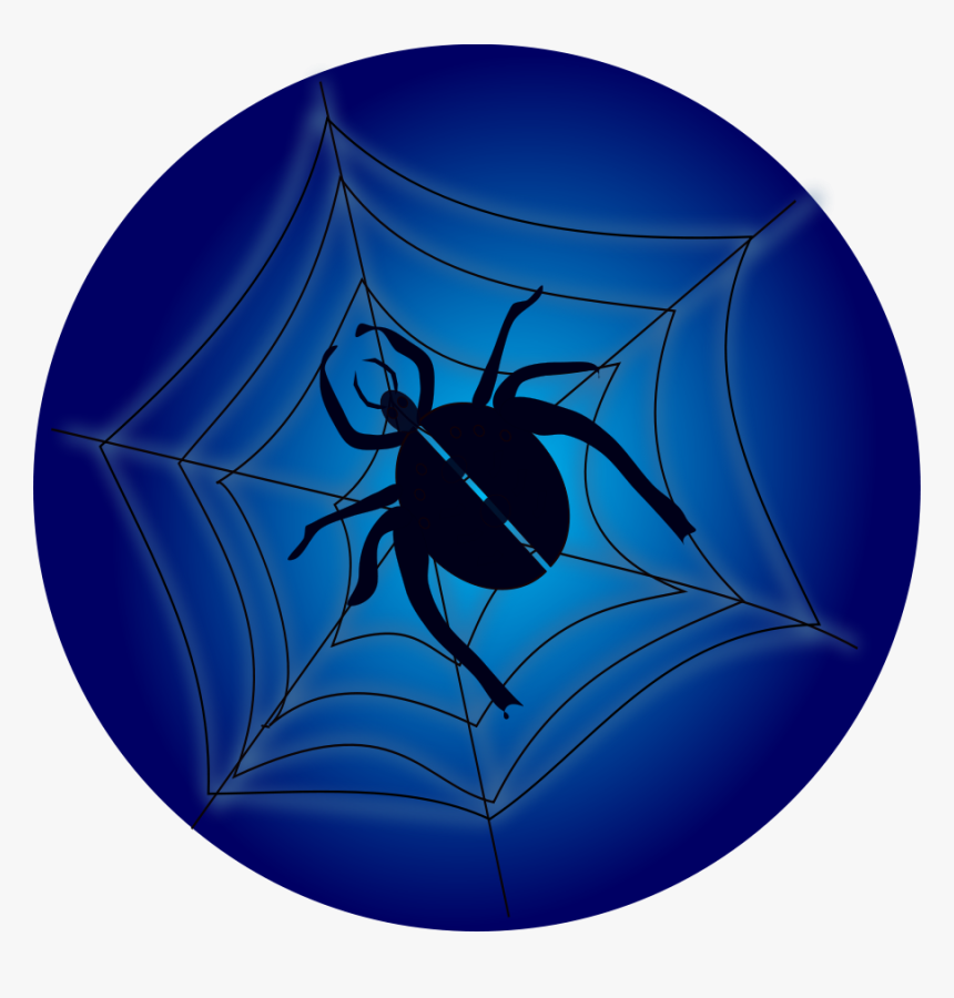 Free Vector Spider On Web - Spider, HD Png Download, Free Download
