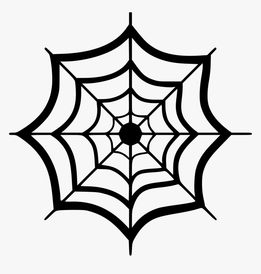 Cobweb Drawing Net For Free Download - Spider Web Easy To Draw, HD Png Download, Free Download