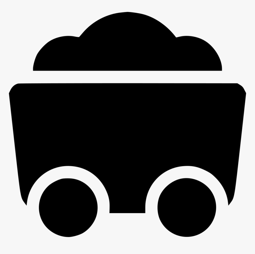 Cart Svg Png Icon - Mining Icon Png Free, Transparent Png, Free Download