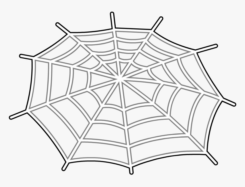 Drawn Spider Web Sprite - Spider Web Sprite, HD Png Download, Free Download