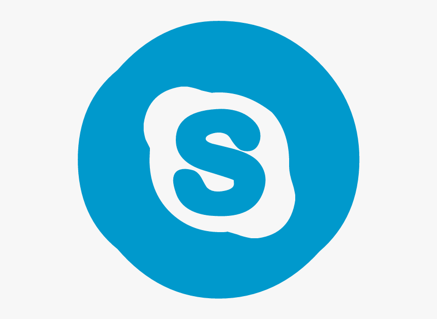 Skype Logo Png - Circle, Transparent Png, Free Download