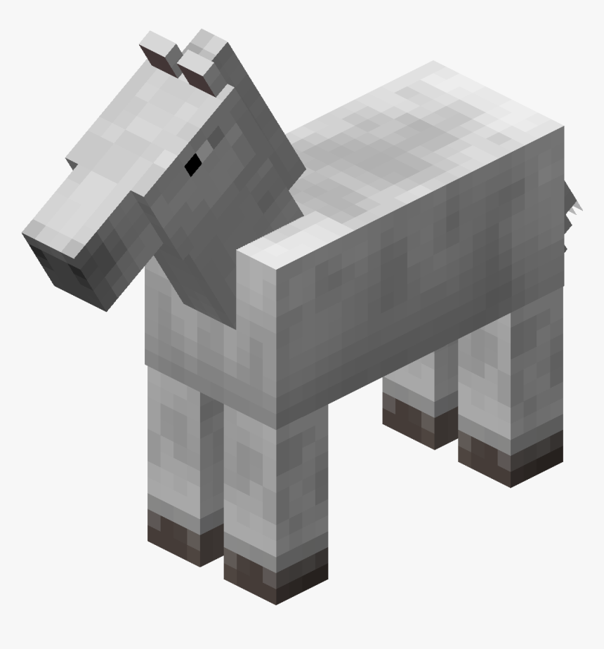 Horse 17w46a - Minecraft Horse Clipart, HD Png Download, Free Download