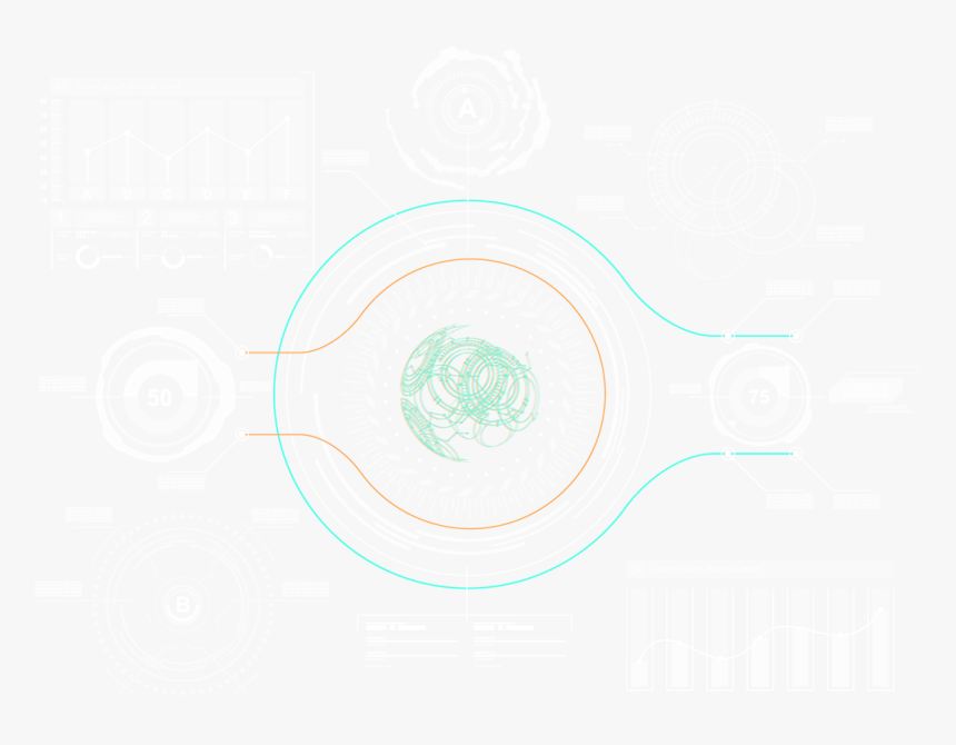 Transparent Futuristic Interface Png - Circle, Png Download, Free Download