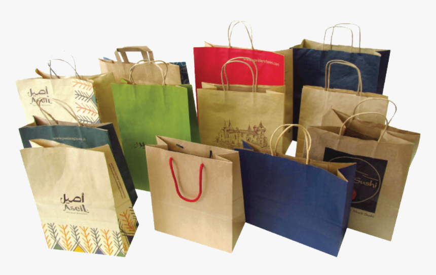 Transparent Brown Paper Bag Png - Paper Bag Printing Malaysia, Png Download, Free Download