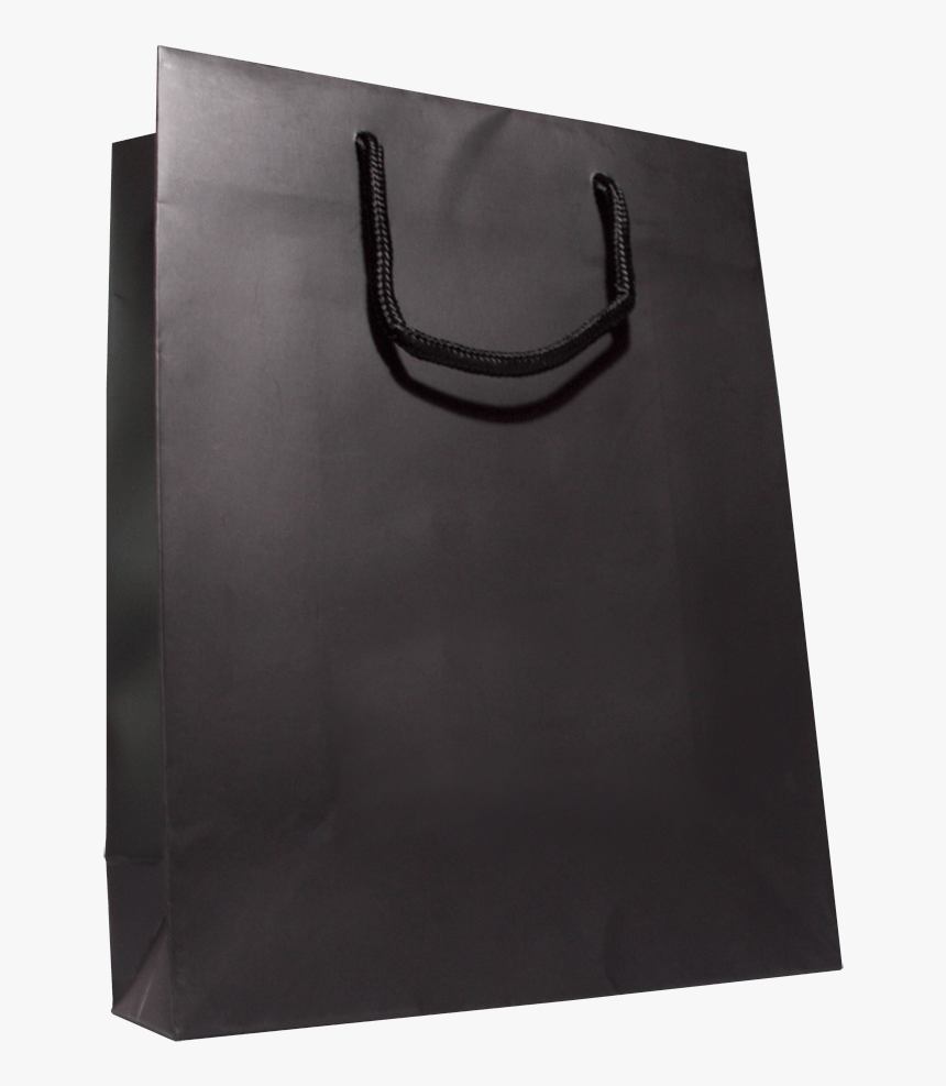 Plain Black Shopping Bag - Shopping Bag High Resolution, HD Png Download, Free Download