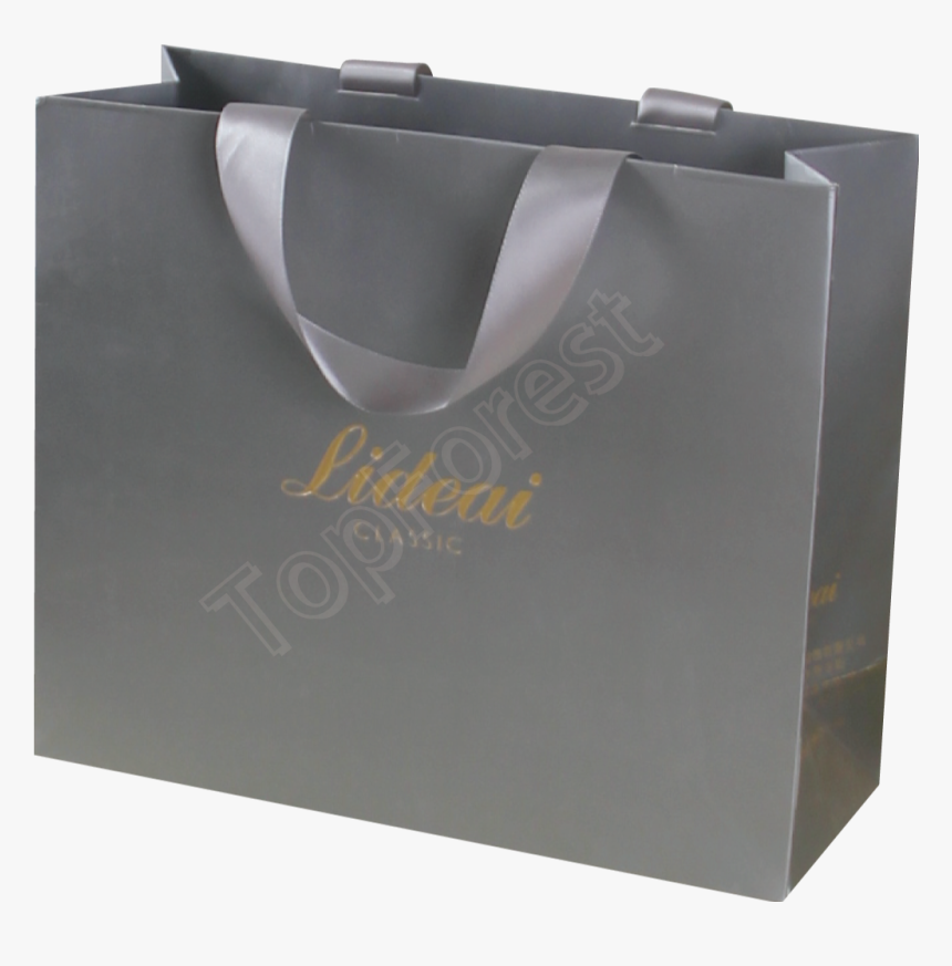 Ribbon Shopping Bag - Shopping Bag With Ribbon Handle, HD Png Download, Free Download