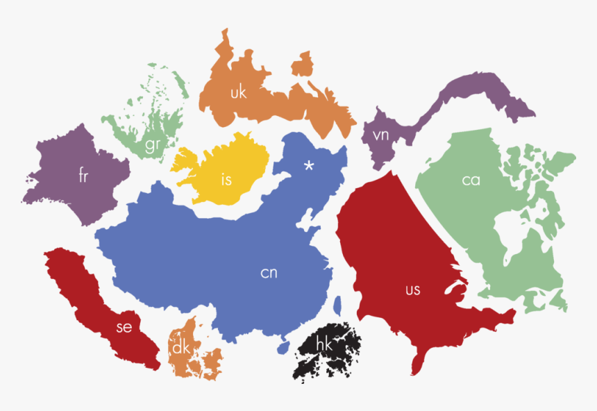 Transparent China Map Outline Png - Map, Png Download, Free Download