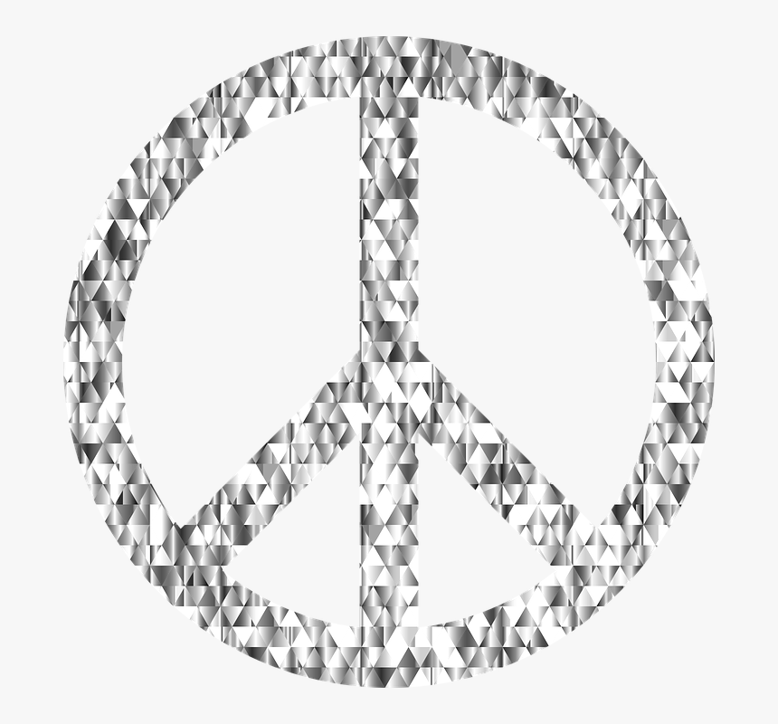 Diamond,fashion Accessory,body Jewelry,jewellery,symbol - Peace Sign Diamonds, HD Png Download, Free Download