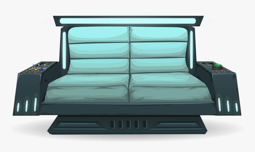 Futuristic Couch, HD Png Download, Free Download