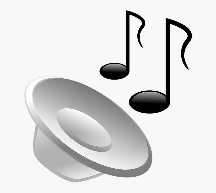 Speaker, Music, Notes, Audio, Mp3, Songs, Sound - Music Icon Gif Png, Transparent Png, Free Download