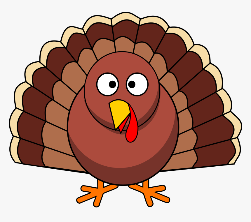 Turkey Clipart With Orange Background - Clipart Turkey, HD Png Download, Free Download