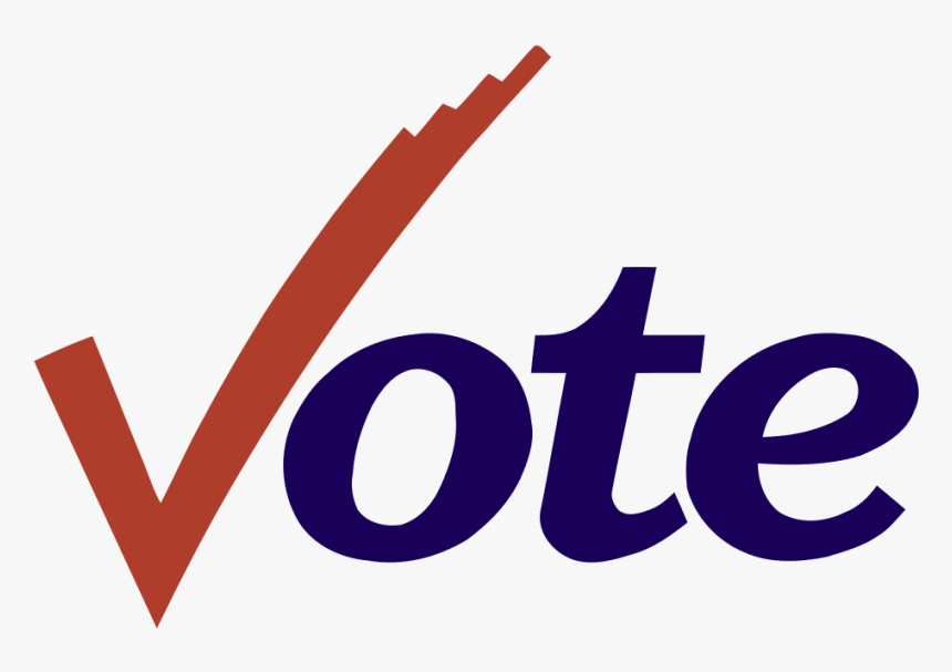 Vote With V As A Check Mark - Vote Transparent, HD Png Download, Free Download