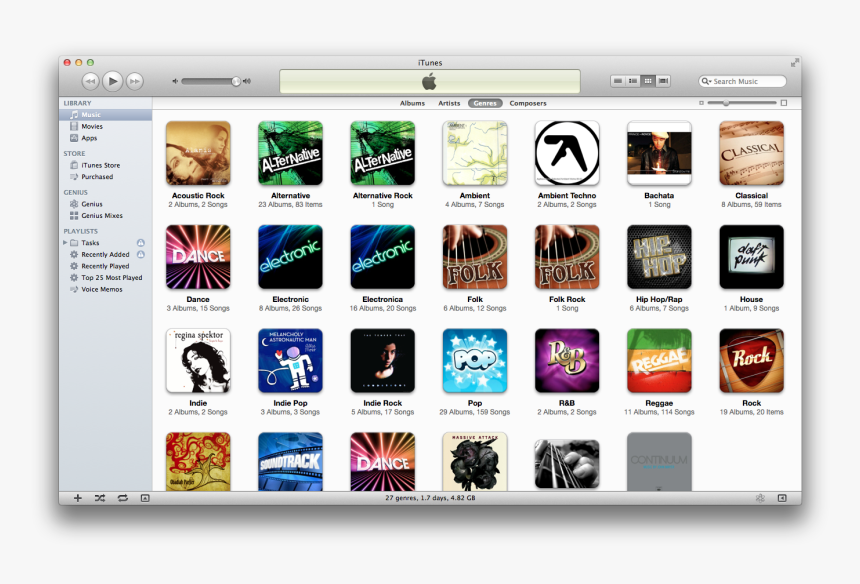 Genre Album Art - Itunes Genres, HD Png Download, Free Download