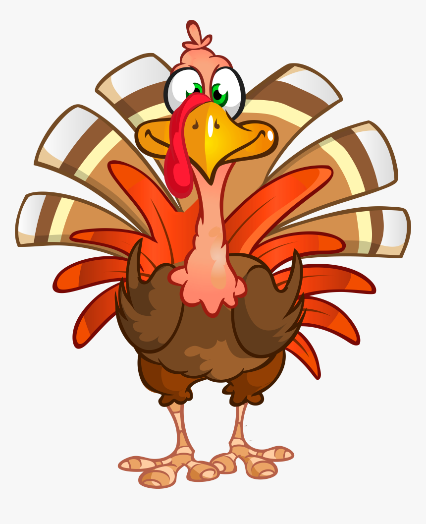 Turkey Cartoons Thanksgiving, HD Png Download, Free Download