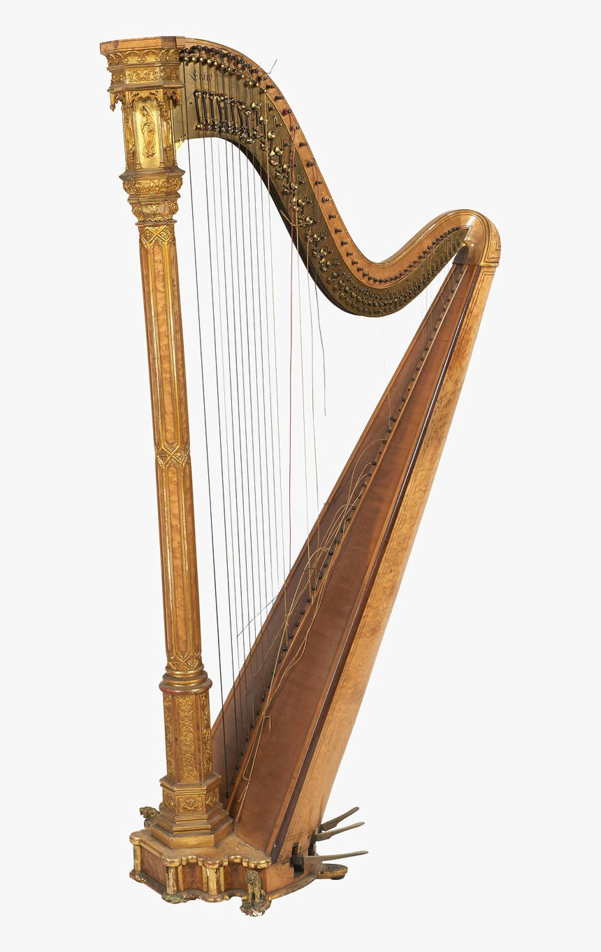 Harp Png Image Background - Erard Harp, Transparent Png, Free Download