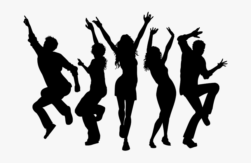 Silhouette Png Download - People Dancing Silhouette Png, Transparent Png, Free Download