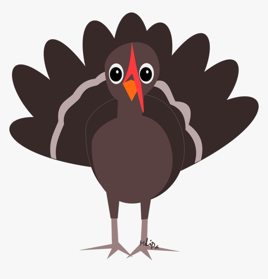 Transparent November Clip Art - Turkey With Transparent Background, HD Png Download, Free Download