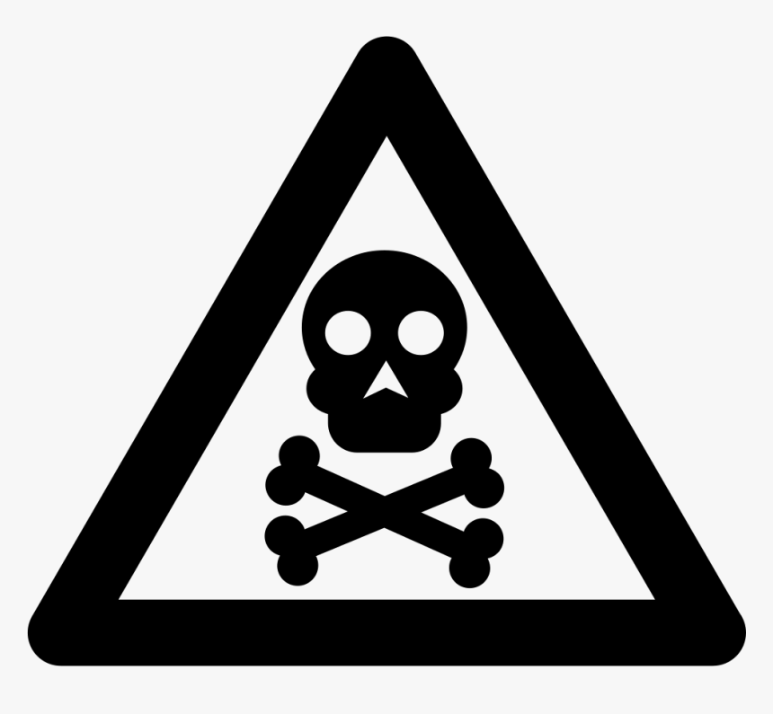 Toxic Warning Sign - Alerte Canicule, HD Png Download, Free Download