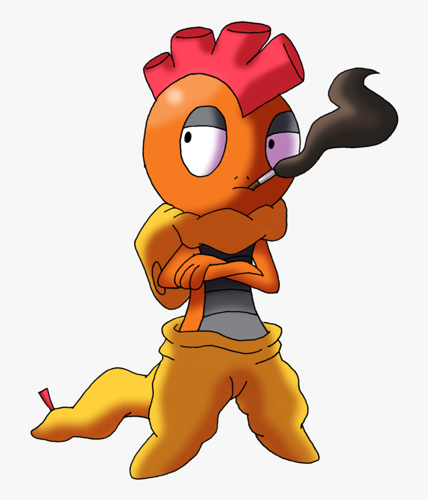 Smokin Scrafty By Sketchinnegro-d3bogwe - Cartoon Teddy Bear Eating, HD Png Download, Free Download