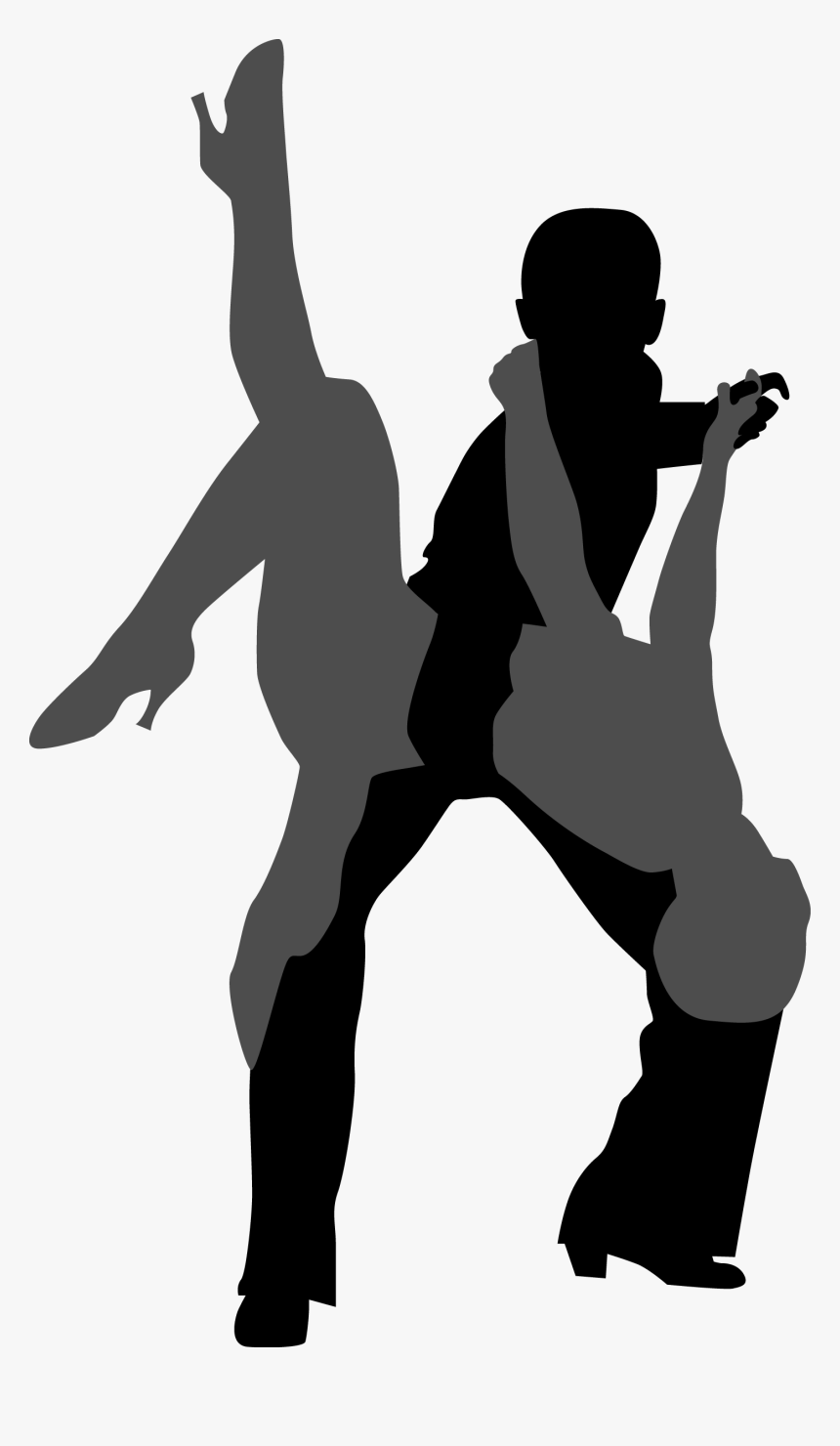 Dance Silhouette Shadow - Desenho Danca De Salao, HD Png Download, Free Download