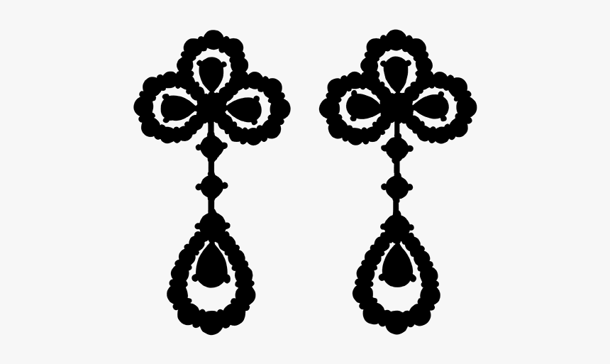 Diamond Jewellery Pear-shaped Drop Pearl Earrings Earring - Pearl Earrings Clipart Black And White, HD Png Download, Free Download