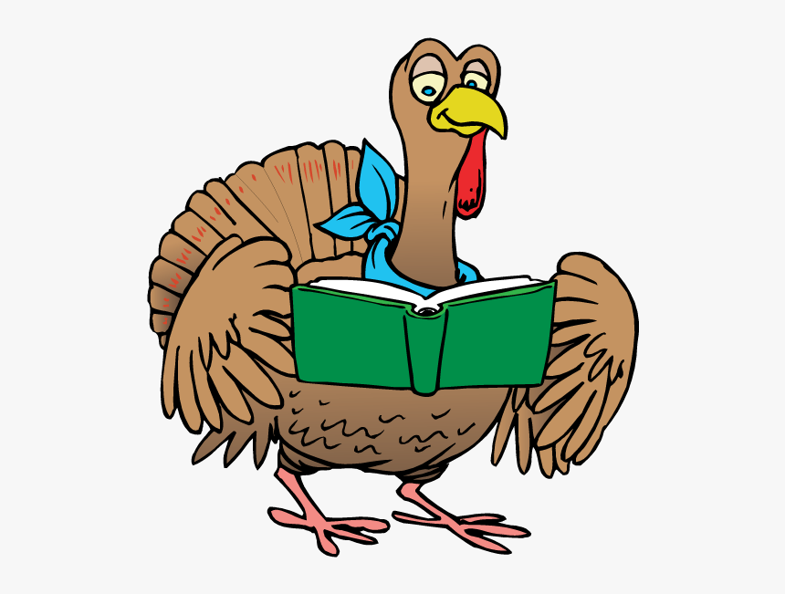 Thanksgiving 2014 Free Clip Art Clipart Collection - Turkey Reading A Book, HD Png Download, Free Download