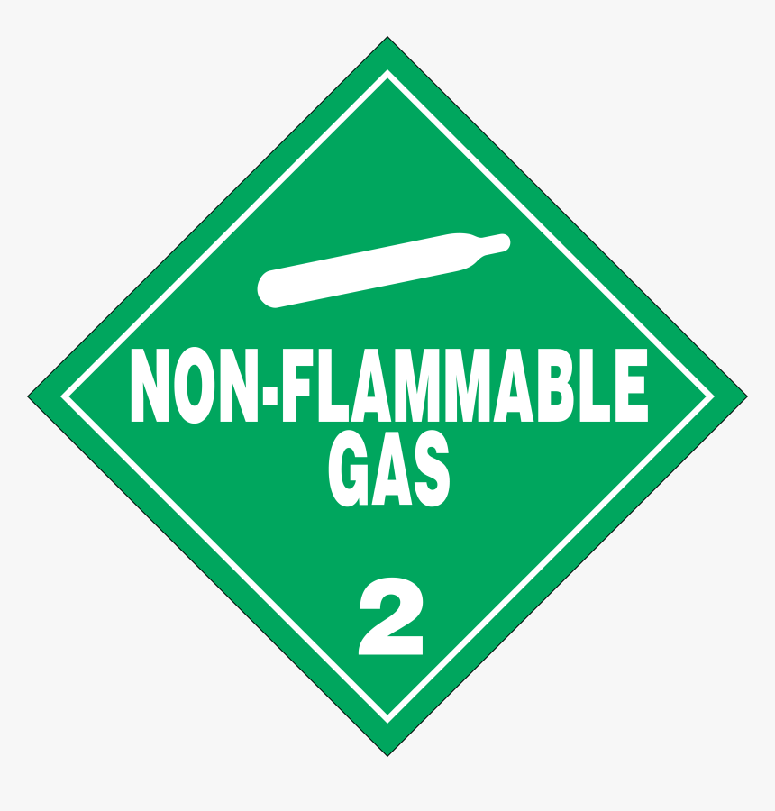 Flammable Gas Sign, HD Png Download, Free Download