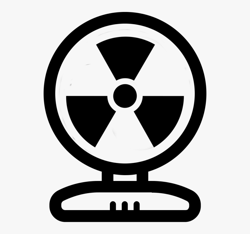 Cropped Road Signs - Nuclear Symbol, HD Png Download, Free Download