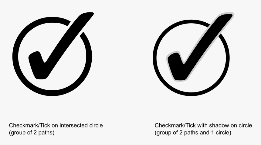 Checkmark Clipart Circle - Circle With A Tick, HD Png Download, Free Download