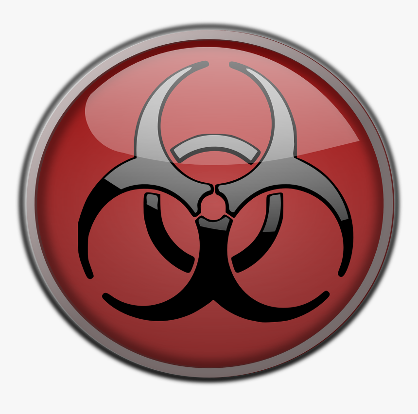 Red Toxic Sign, HD Png Download, Free Download