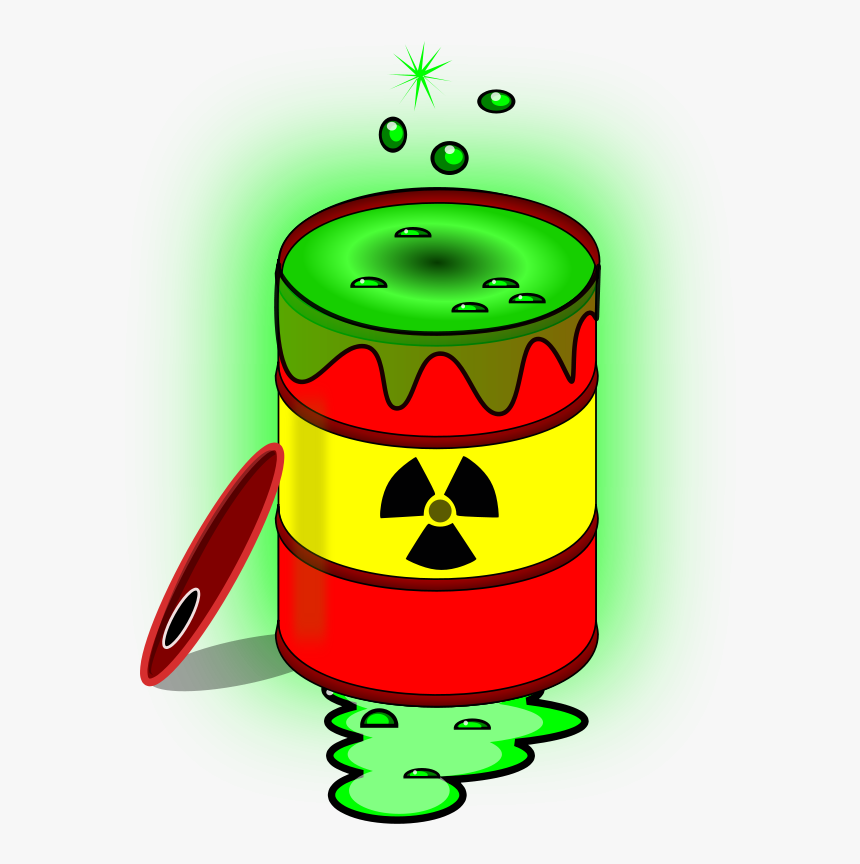 Hazard Symbol Warning Sign Clip Art - Nuclear Toxic, HD Png Download, Free Download