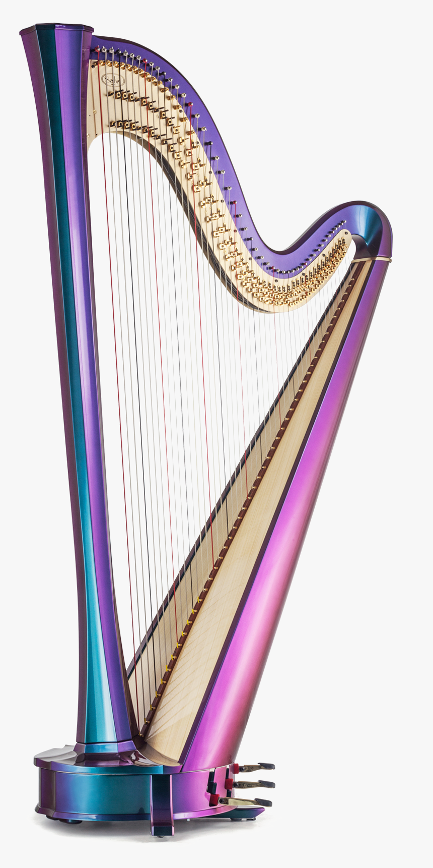 Harp Png Image Transparent - Salvi Rainbow Harp Price, Png Download, Free Download