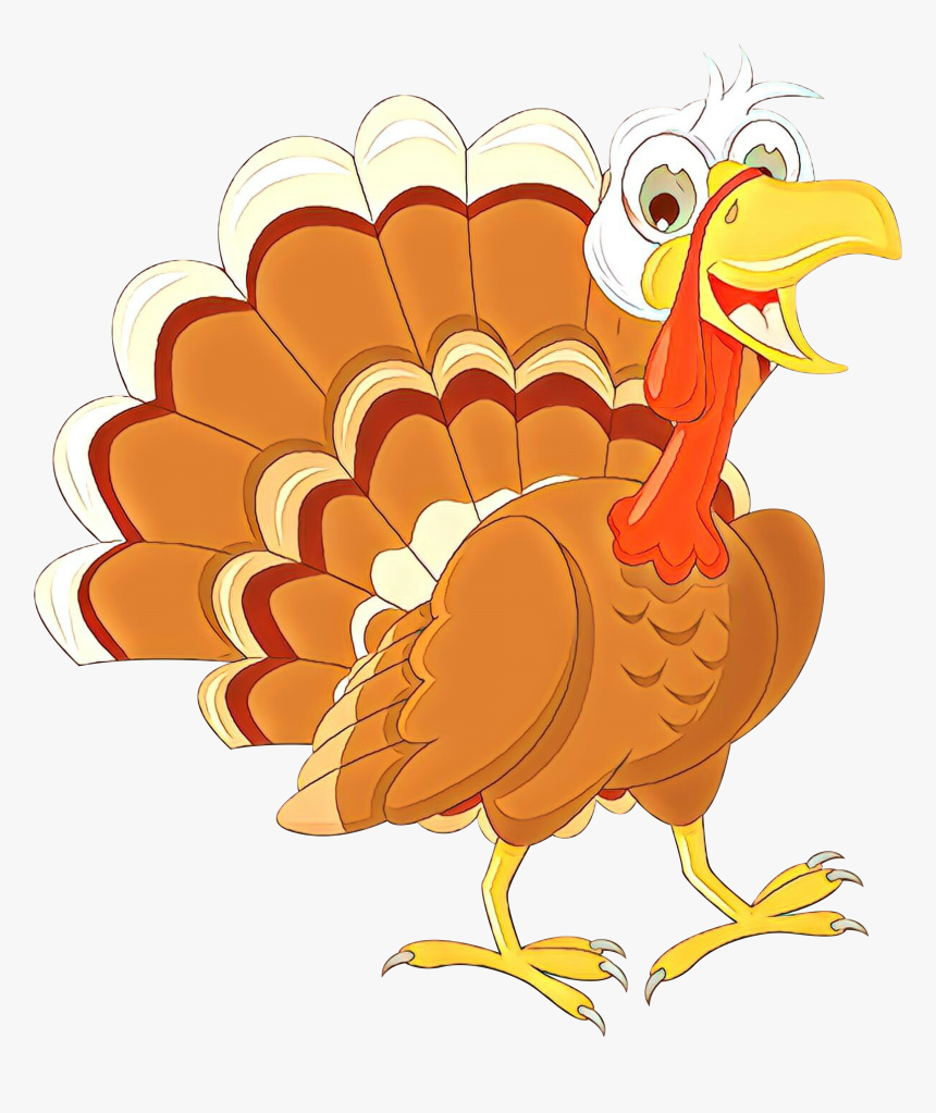 Black Turkey Clip Art Portable Network Graphics Turkey - Cartoon Turkey Transparent Background, HD Png Download, Free Download