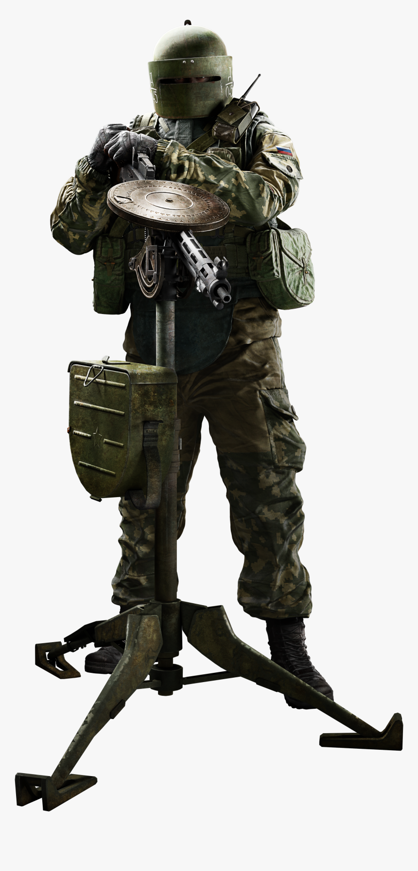 Lord Tachanka Png - R6 Siege Tachanka Art, Transparent Png, Free Download