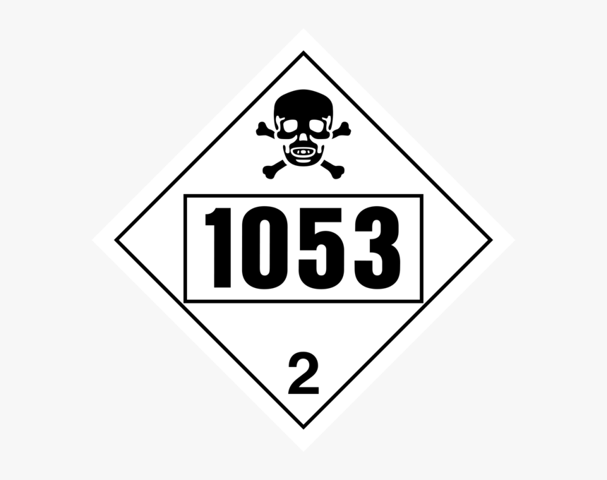 Anhydrous Ammonia Placard, HD Png Download, Free Download