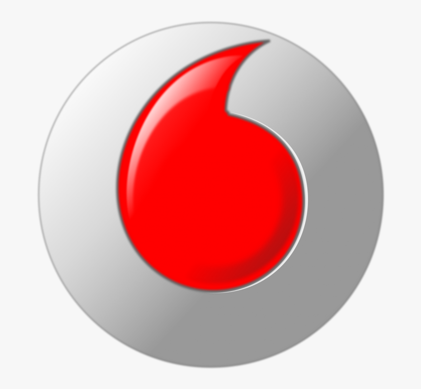 Vodafone Logo Icon Transparent - Vodafone Logo New, HD Png Download, Free Download