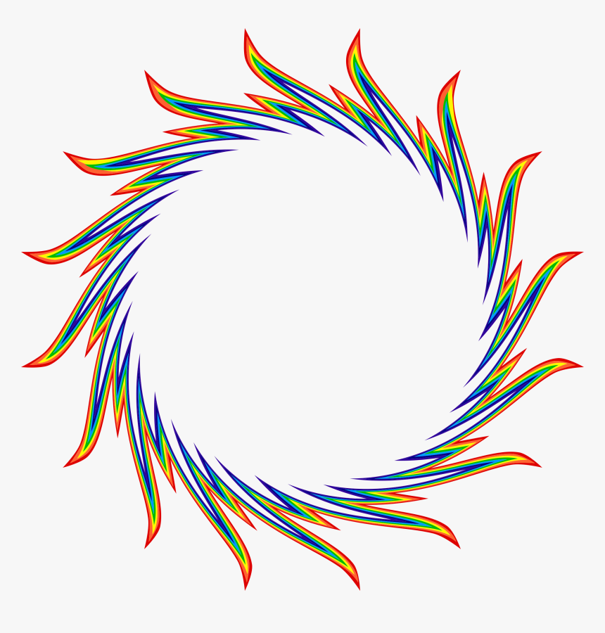Logo Circle Fire Png, Transparent Png, Free Download