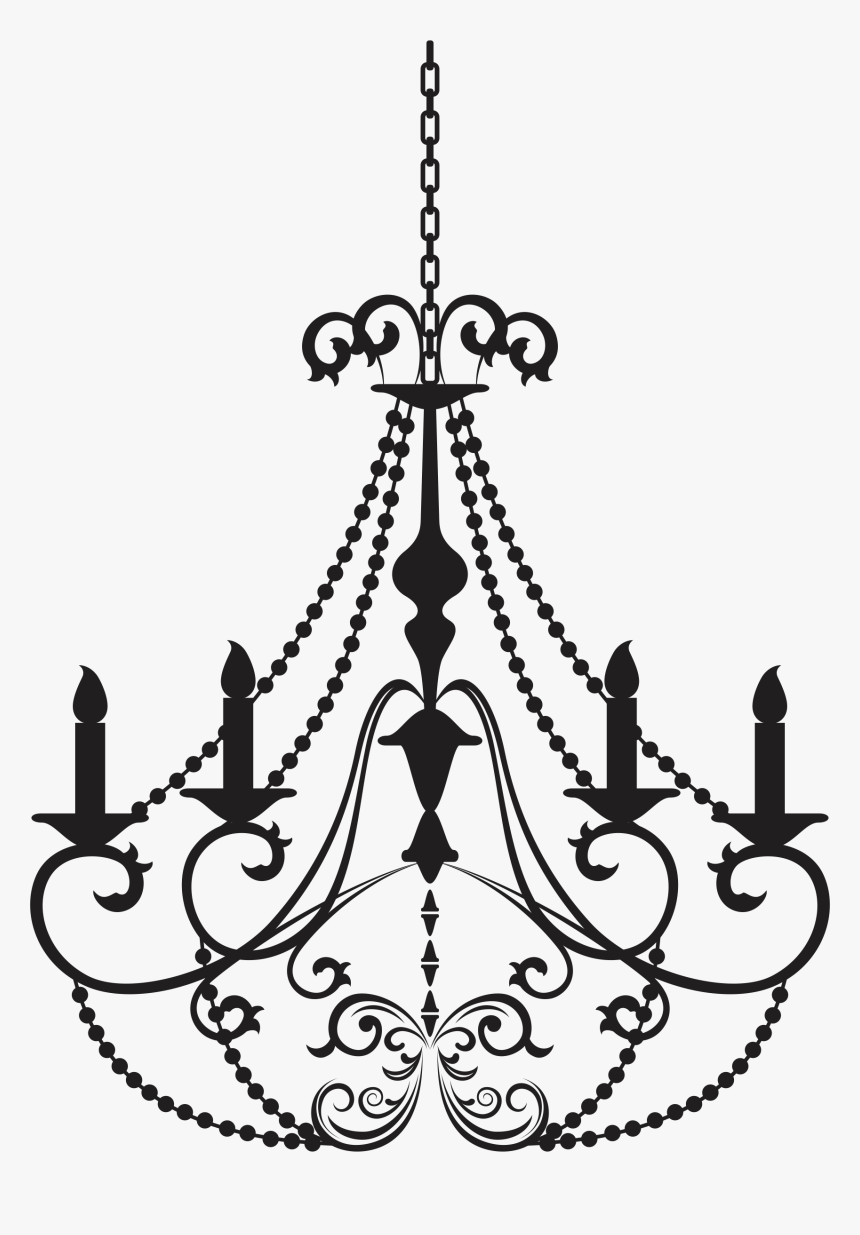 Chandelier Stock Photography Lighting Clip Art - Chandelier Clip Art Pink, HD Png Download, Free Download