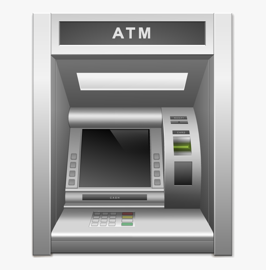 Bank Atm Machine Png, Transparent Png, Free Download